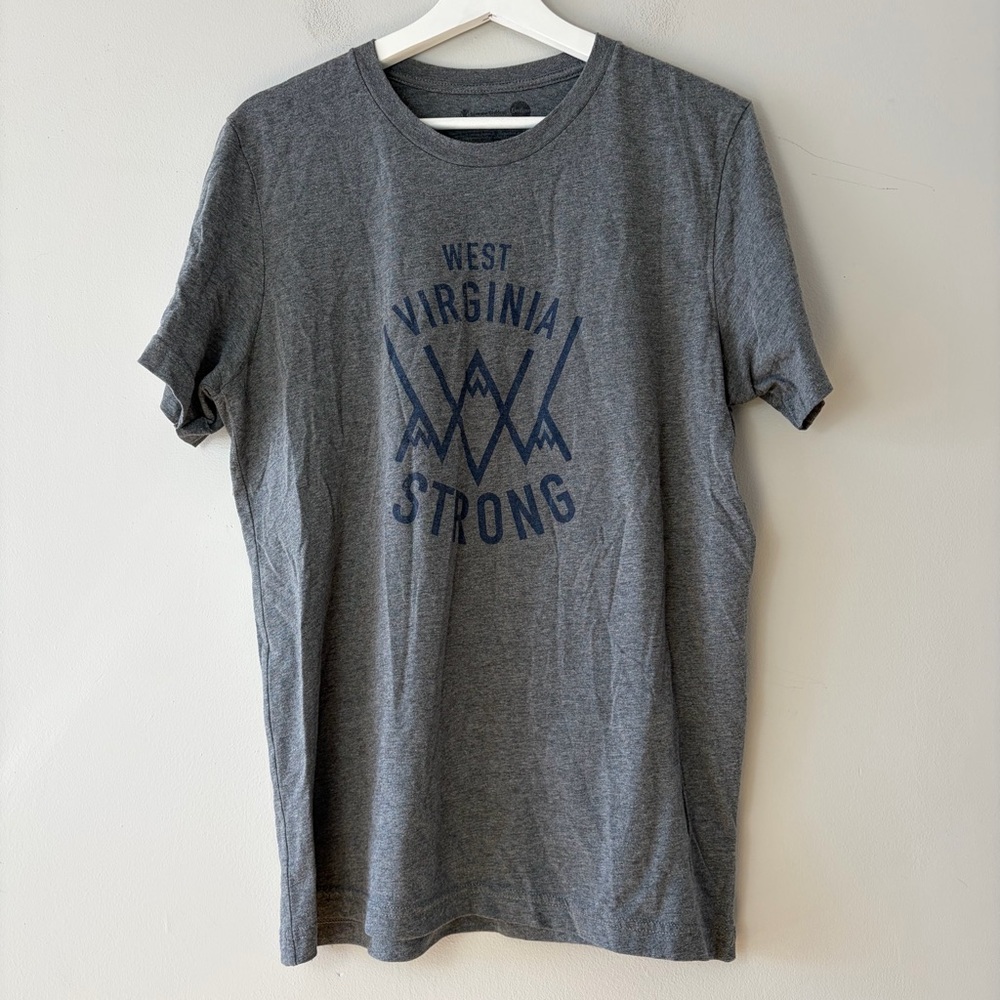 Save‎ the Children WV Strong Gray Short Sleeved T-Shirt Large